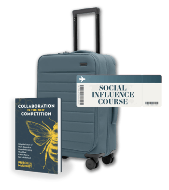 Q3 social influence giveaway graphic